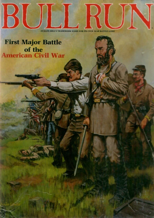 Cover image of Bull Run: The First Major Battle of the American Civil War board game