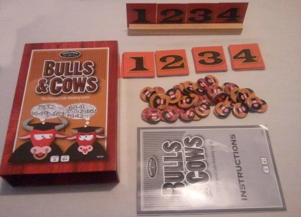 Cover image of Bulls & Cows board game