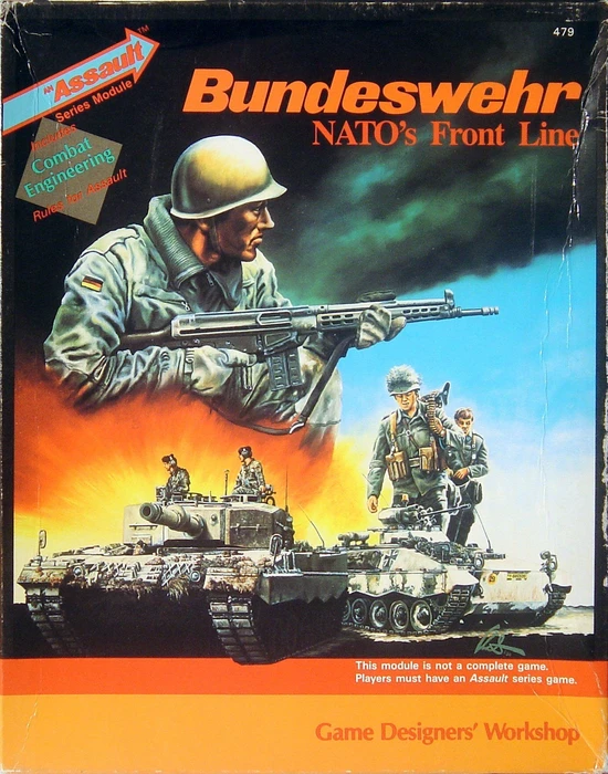 Cover image of Bundeswehr:  Nato's Front Line board game