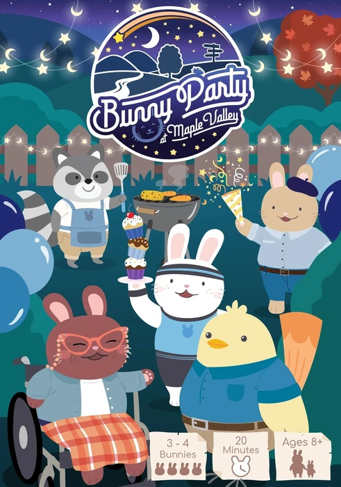 Cover image of Bunny Party at Maple Valley board game