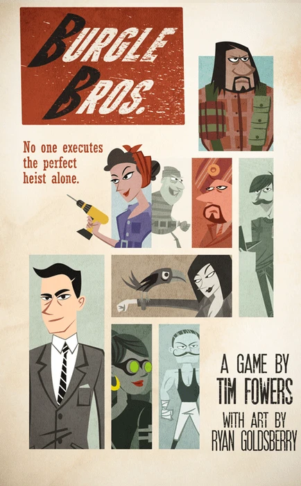 Cover image of Burgle Bros. board game