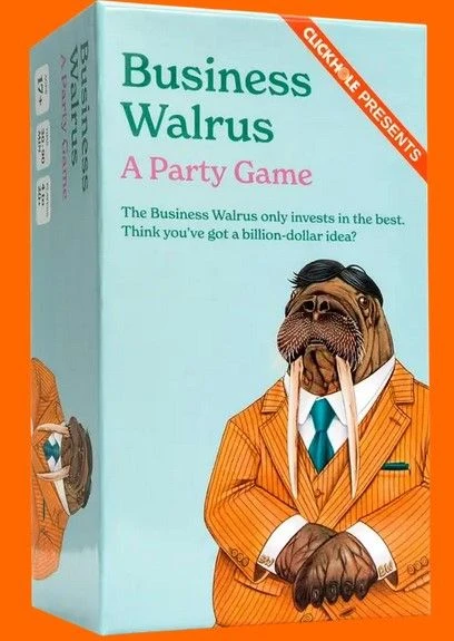Cover image of Business Walrus: A Party Game board game