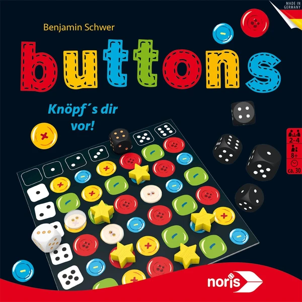 Cover image of Buttons board game