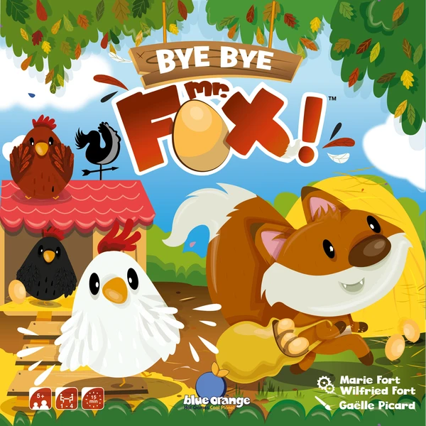Cover image of Bye Bye Mr. Fox! board game