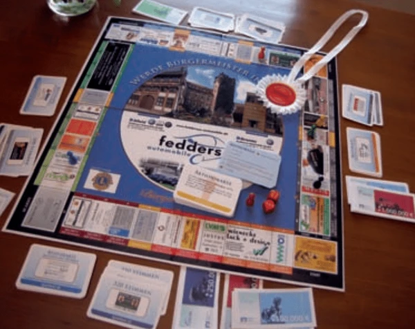 Cover image of Bürgermeisterspiel: Werde Bürgermeister in Alfeld board game