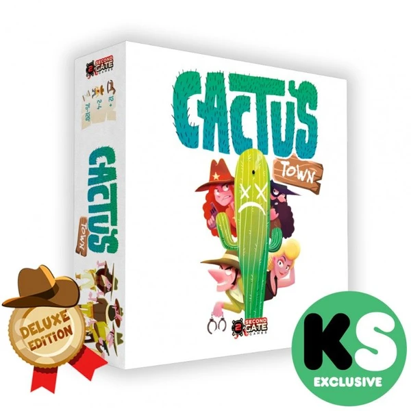 Cover image of Cactus Town: Deluxe Edition board game