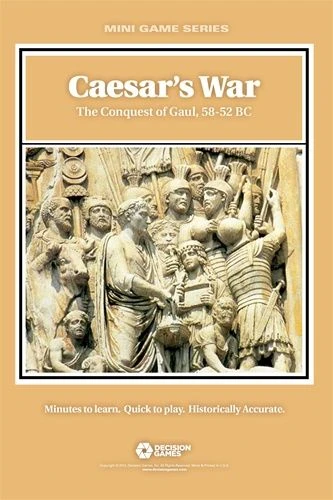 Cover image of Caesar's War: The Conquest of Gaul, 58-52 BC board game