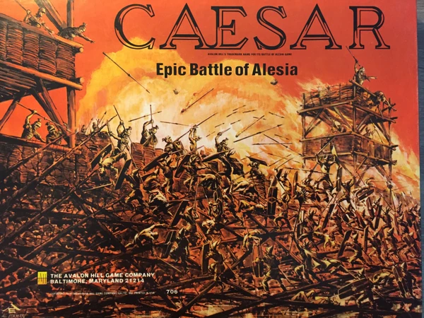 Cover image of Caesar: Epic Battle of Alesia board game