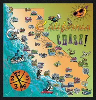 Cover image of California Chase board game