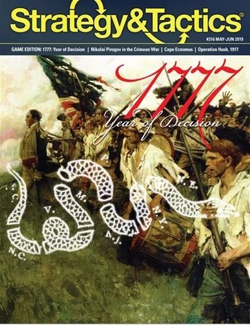 Cover image of Campaigns of 1777 board game