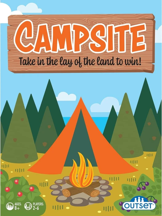Cover image of Campsite board game