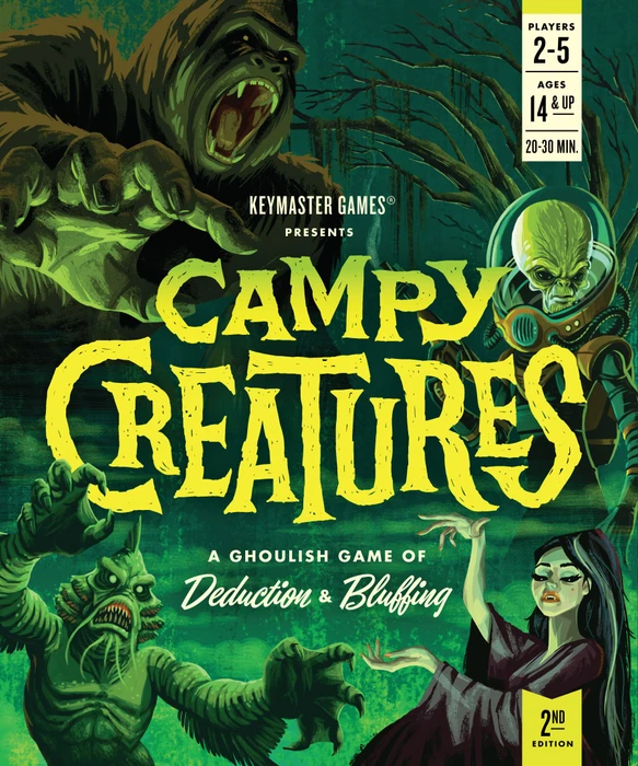 Cover image of Campy Creatures board game