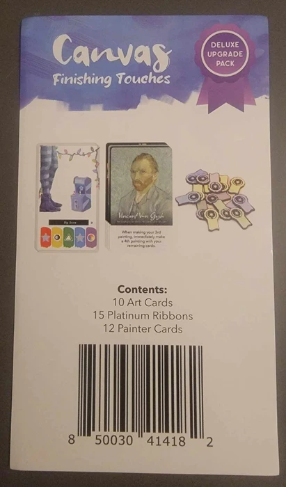 Cover image of Canvas: Finishing Touches – Deluxe Upgrade Pack board game