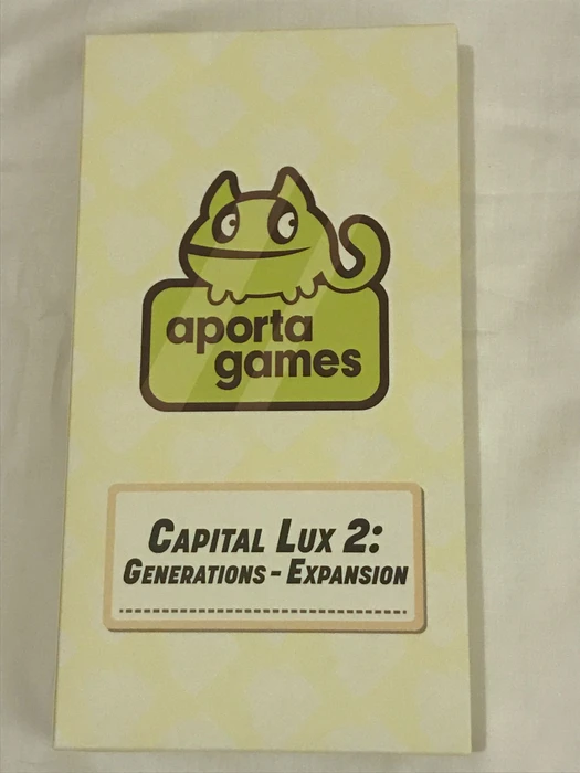 Cover image of Capital Lux 2: Generations – The Expansion board game