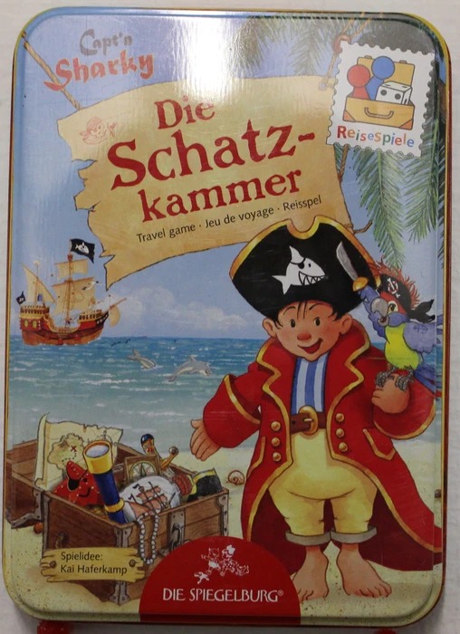 Cover image of Capt'n Sharky: Die Schatzkammer board game