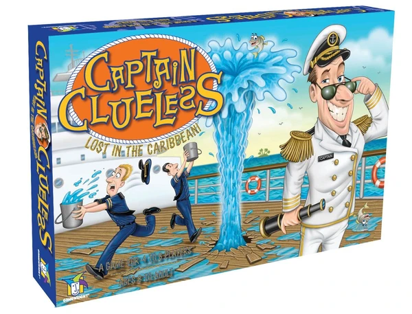 Cover image of Captain Clueless: Lost in the Caribbean board game