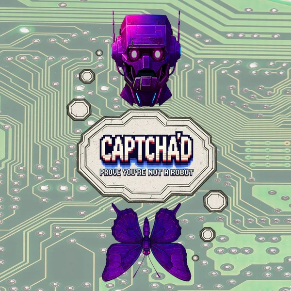 Cover image of CAPTCHA'D: Prove You're Not a Robot board game