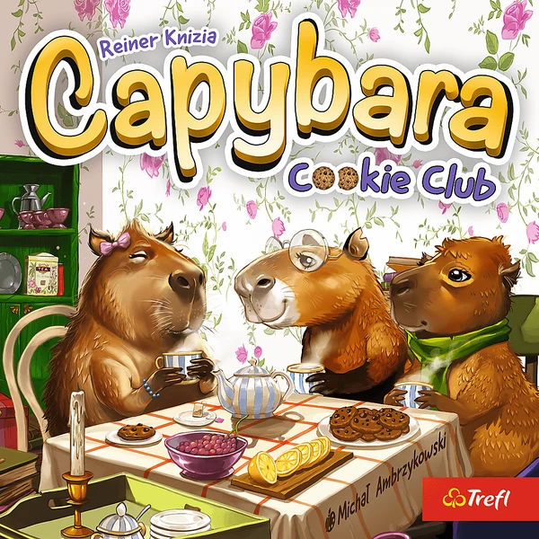 Cover image of Capybara Cookie Club board game