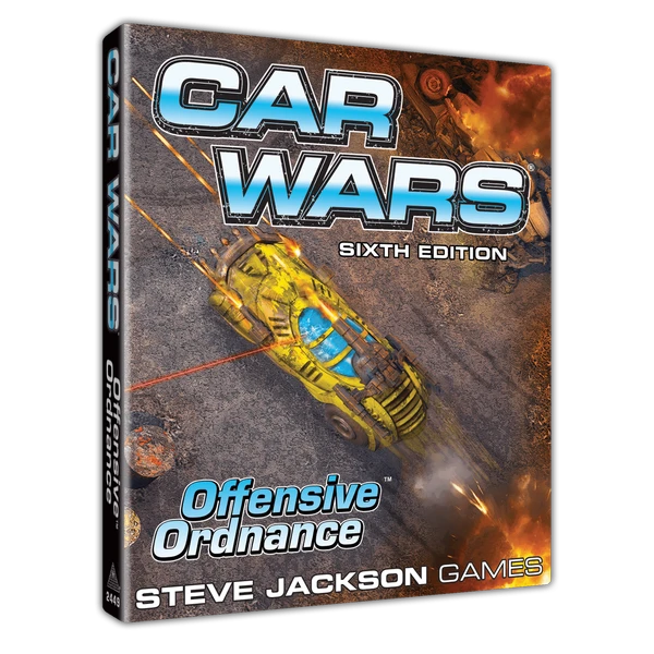 Cover image of Car Wars (Sixth Edition): Offensive Ordnance board game