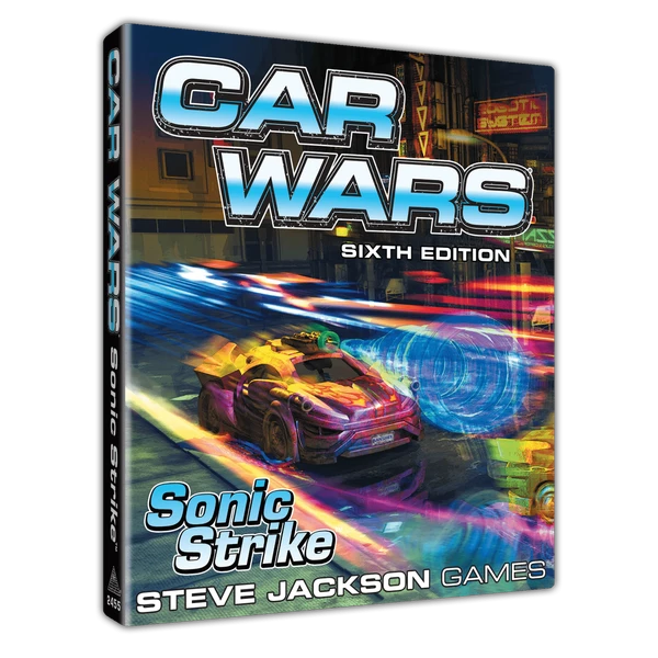Cover image of Car Wars (Sixth Edition): Sonic Strike board game