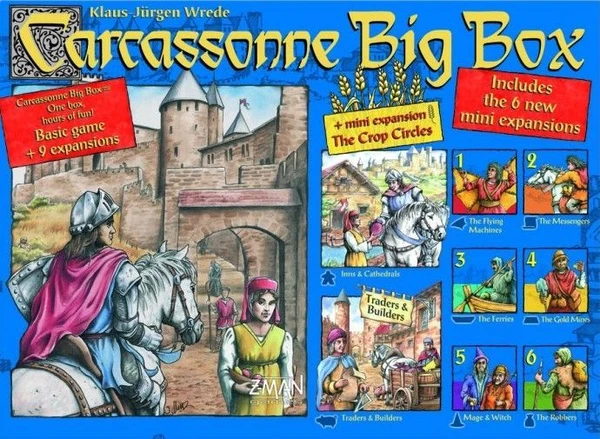Cover image of Carcassonne Big Box 4 board game