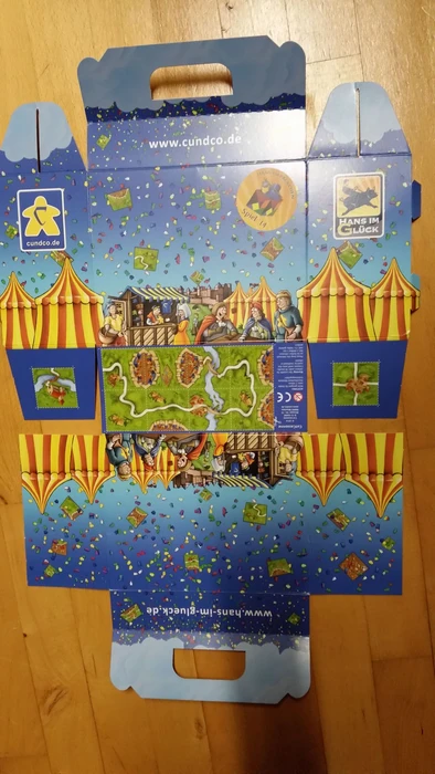 Cover image of Carcassonne: CutCassonne board game