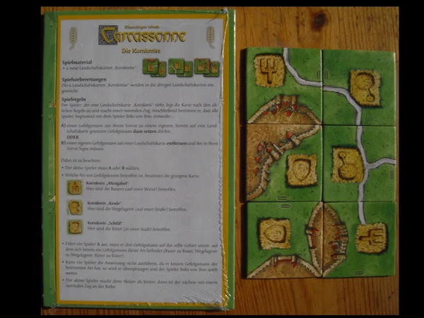 Cover image of Carcassonne: Die Kornkreise board game