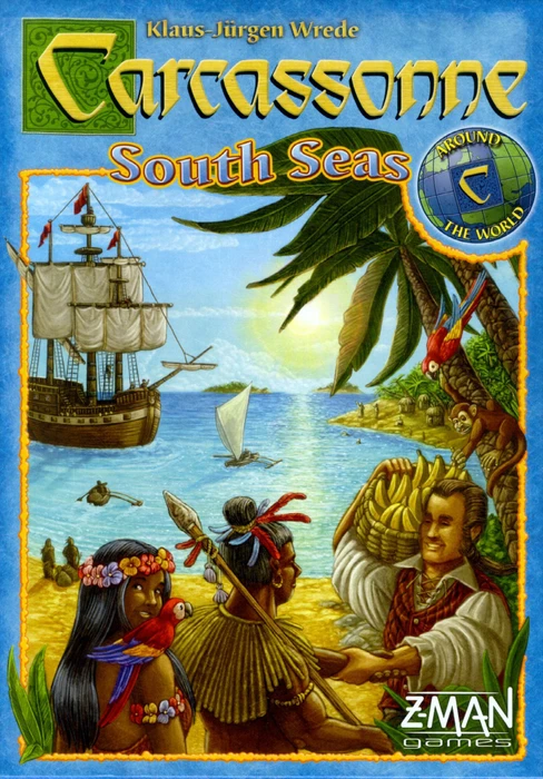 Cover image of Carcassonne: South Seas board game