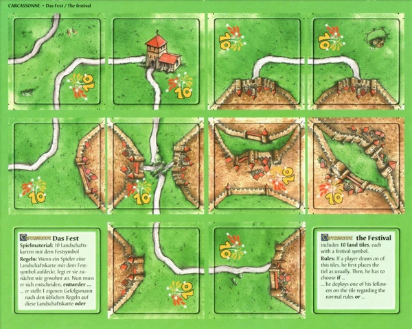 Cover image of Carcassonne: The Festival board game