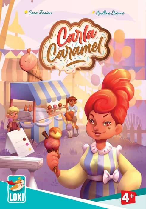 Cover image of Carla Caramel board game