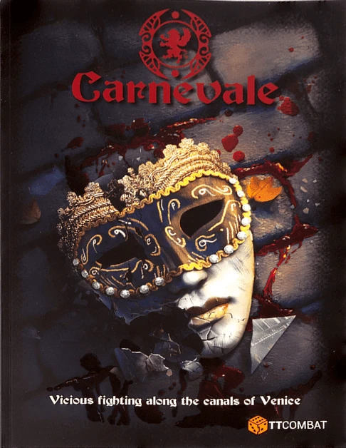 Cover image of Carnevale: Vicious Fighting Along the Canals of Venice board game