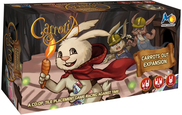 Cover image of Carrotia: Carrots Out board game