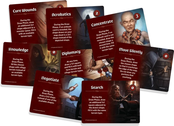 Cover image of Cartographers: Skills Mini Expansion board game