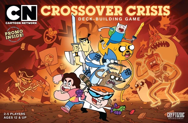 Cover image of Cartoon Network Crossover Crisis Deck-Building Game board game