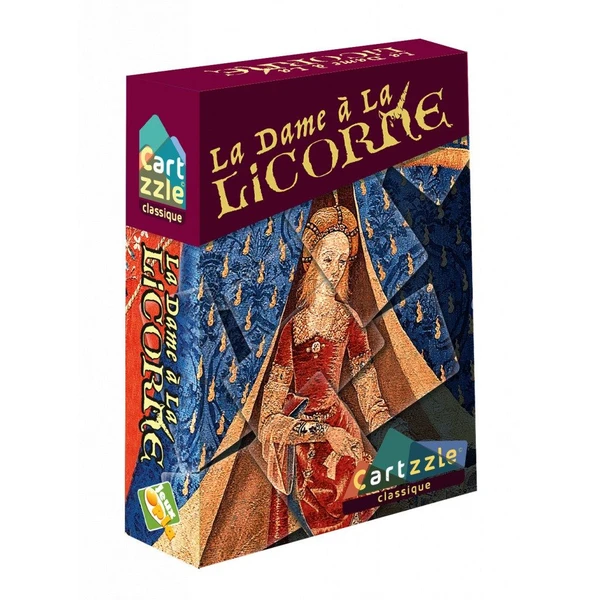 Cover image of Cartzzle: La dame à la licorne board game