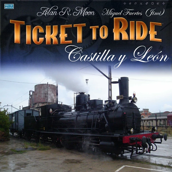 Cover image of Castilla y León (fan expansion for Ticket to Ride) board game