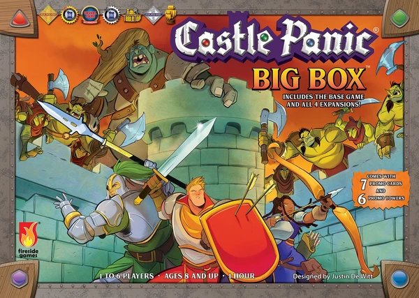 Cover image of Castle Panic: Big Box (Second Edition) board game