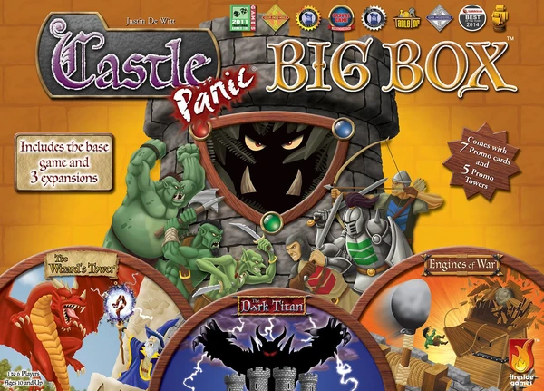 Cover image of Castle Panic: Big Box board game