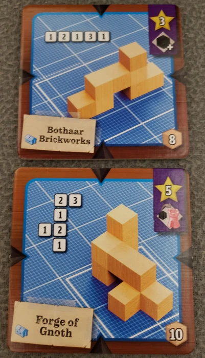 Cover image of Catacombs Cubes: Bothaar Brickworks & Forge of Gnoth board game