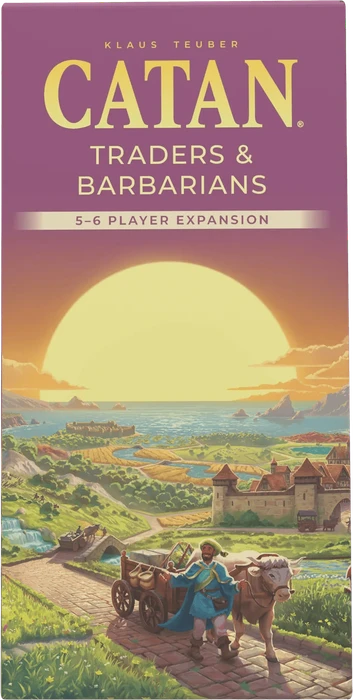 Cover image of CATAN: Traders & Barbarians – 5-6 Player Expansion board game