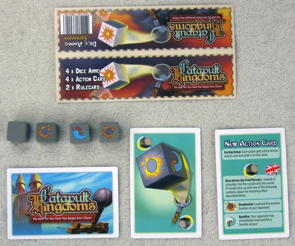 Cover image of Catapult Feud: Dice Ammo Expansion board game