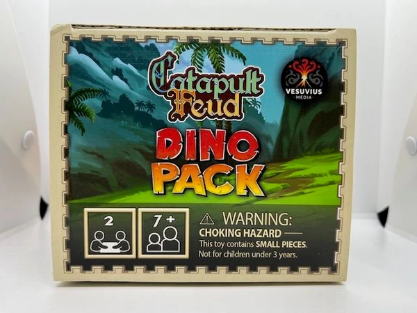 Cover image of Catapult Feud: Dino Pack board game