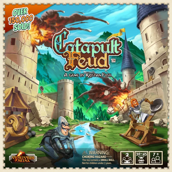 Cover image of Catapult Feud board game