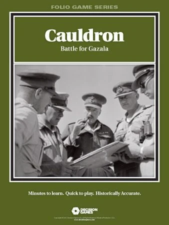 Cover image of Cauldron: Battle for Gazala board game