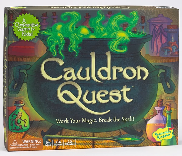 Cover image of Cauldron Quest board game