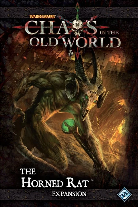 Cover image of Chaos in the Old World: The Horned Rat Expansion board game