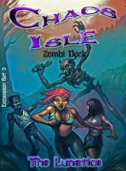 Cover image of Chaos Isle: The Lunatics Expansion Set 3 board game