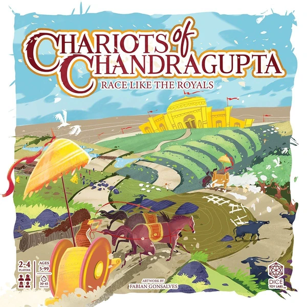 Cover image of Chariots of Chandragupta board game