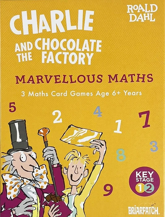Cover image of Charlie and the Chocolate Factory: Marvellous Maths Games board game