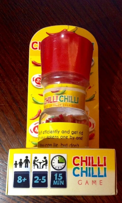 Cover image of Cheaters' Chili board game